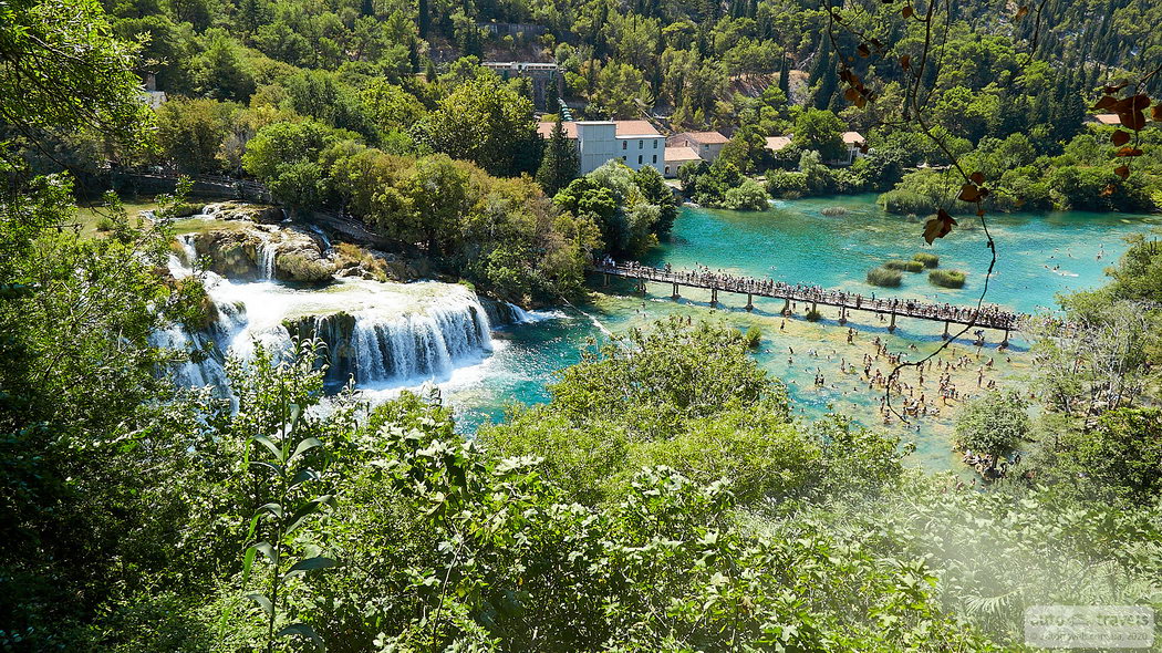 Krka, National Park with Waterfalls, Croatia